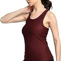 Body Smith Solid Maroon Workout Vest-image-89