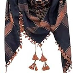 Palestinian Arafat Embroidered Tassels Shemagh Palestine Scarf Arabian Keffiyeh-image-81