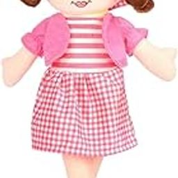 MABLE Winky Doll Super Soft Stuffed Doll 80cm, Washable Cuddly Plush Toy for Baby Girls, Spark Imaginative Play, Safe & Fun Gift for Kids, Perfect for Playtime & Cuddling, (Pink)-picture-3