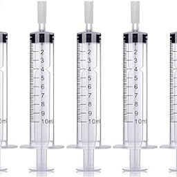 10ml Perfume Dispenser Pump Perfume Extraction Plastic Adapter Syringe Pump for Travel Refillable Perfume Atomizer Spray Bottle (5packs)-50