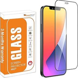 OpenTech Tempered Glass Screen Protector Compatible For Iphone Xs Max / 11 Pro Max With Edge To Edge Full Screen Coverage Coverage And Easy Installation Kit for Smartphone-14