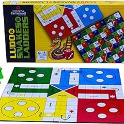 Parksons Cartamundi Private Limited-Mh 2 in 1 Board Game - Snakes & Ladder and Ludo - 4 Years and Up-picture-12