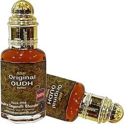 INDRA SUGANDH BHANDAR Attar For Men|Women Pure & Original Oudh|Agarwood Best Perfume 24 Hours Long Lasting Fragrance 12ml Rollon Glass Pack-picture-43