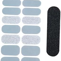 HEAVENGLOW 3xNail Adhesives Wrap Nail Patches Gifts Cured Gel Nail Strips for Girls Women 0532-image-57