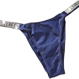 VS Name Diamond Panties Alluring Specially Women Brief Girls Lingerie Seamless Ice Silk Corset Honeymoon Wear Beach Wear Hipster Full Coverage Thong No Marks Cotton Bridal Love Secret-picture-54