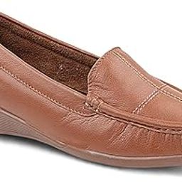 Genuine Leather Loafers with Arch Support & Cushioned Footbed for Women's-image-36