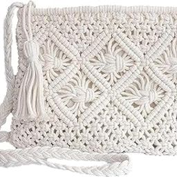 Handmade Macrame Bag - Boho-Chic Cotton Crossbody Tote with Tassels, Eco-Friendly, Stylish Shoulder Bag for Everyday Use Collection-image-39