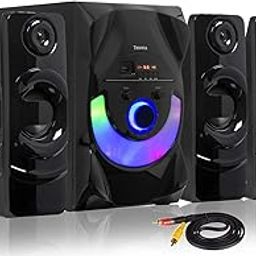 TRONICA BT555 4.1 Home Theater System with Bluetooth/FM/USB/Aux/TV Support & Remote Control Home Dj Night, Extra Base Wireless Amplifier, Bluetooth Multimedia Speaker (6inches Woofer 90W Output)-16