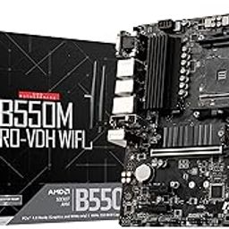 MSI Mb5033 B550M Pro-Vdh WiFi Ryzen 5000 Series (Am4) Compatible, M.2 Heatsink, Wi-Fi Function, Microatx DDR4 Motherboard [AMD B550 Equipped]-5