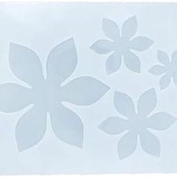 BanteyBanatey® 3D Flower 4 Cavity Mould Casting Mould Silicone Epoxy and UV Resin Silicone Mould, DIY Resin Artwork,Jewelry Keychains Pendant,Home Decor DIY 3D Flower Mould 4 Cavity Pack of 1-picture-11