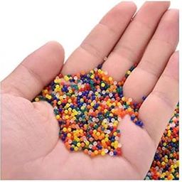 Breewell (100 Gm) Colorful Crystal Polymer Jelly Water Ball for Home, Office Decoration-image-9