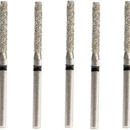 Straight Flat End | SF Series | Diamond Dental Bur – SF Shape, FG Shank | High-Speed Precision Bur for Cavity Preparation, Crown Margin Finishing & Restorative Shaping (SF-12B)-0