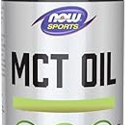Now Foods MCT Oil Liquid (Soy Free, Non-GMO, Gluten Free, Corn Free, Dairy Free, Egg Free, Hexane Free, Keto Friendly, Kosher) - 946ml (Unflavoured)-0