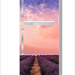 RubyDecor Vinyl Fridge Sticker Fridge Door Stickers Double Door Fridge Stickers Refrigerators Sticker Fridge Wrap Fridge WallpaperWaterproof 161x52 cm PVC Vinyl Kitchen Decor315-image-63