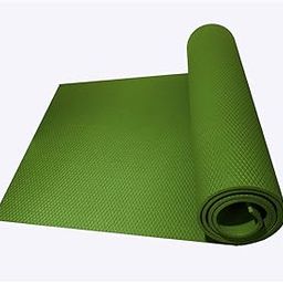CCM Yoga Fitness MAT | Anti Skid EVA Yoga Mat Flooring Exercise and Gym Workout | 10 mm Thickness (Dark Green, 10)-image-48