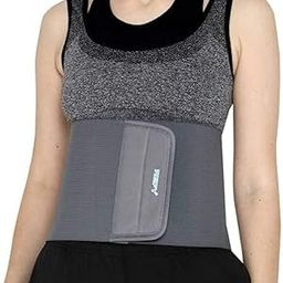 Reify 8-inch Grey Abdominal Belt after delivery Tummy Reduction Trimmer Belly Slimming Binder for Women post pregnancy care (Grey, S), 26-30 Inch-picture-39