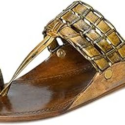 STEPFOX Men's Leather Ethnic Slippers | Genuine Traditional Handcrafted Kolhapuri Chappal for Men | Best for Party | Wedding | Suitable In Kurta | Sherwani | Indo Western-image-15