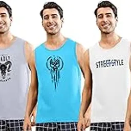 jugular Men's Polyester Regular Fit Printed Combo Vest (Pack of 5)-picture-31