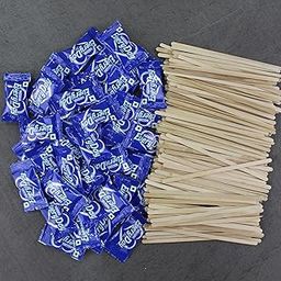 Everyday Dairy Creamer With Coffee Stir Sticks Wood Stirrers Combo | Stirrers for Tea, Coffee etc. | Dairy Creamer (150pcs) and Stirrer Stick (150pcs)-image-69
