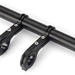 FASTPED ® Bike Handlebar Light Bracket Double Clamp Carbon Fiber Long Bicycle Bike Handlebar Extender Extension Light Lamp Mount Bracket Stand Holder 31.8MM Durable Bicycle Handle Bar Extension-image-76