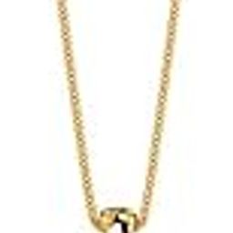 18 Kt Yellow Gold Classic Leaves Diamond Pendant for Women-image-58