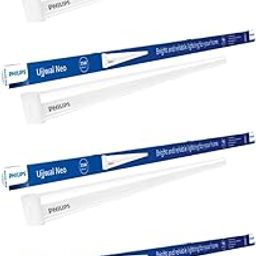 PHILIPS 25 W LED Tubelight | Ujjawal Neo LED Tubelight for Home & Hall, Colour : Cool Day Light, Pack Of 4-48