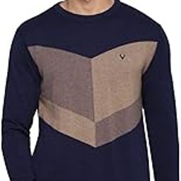 allen solly Cotton Men Crew Neck Sweater-picture-0