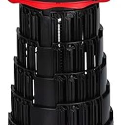 MASTANO Portable Folding Stool Lightweight Yet Sturdy with 180Kg Load Capacity, Retractable Plastic Foldable Collapsible Stool for Outdoors and Indoors. Heavy Quality Material(Red)-image-63