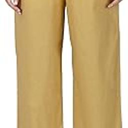 Stylish and Comfortable Pure Cotton Cambric Palazzo Trousers for Women - Wide-Leg, Parallel Cut-image-18
