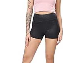 Women's Lycra Gym Workout Shorts with Side Pocket – High-Waisted, Stretchable, Breathable Fitness Shorts for Running, Yoga, and Training-21