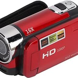 Ejoyous Camcorder with Video Camera, Digital Camera Recorder Full HD 4K 48MP Camera Recorder 270° Rotation 2.7 Inch Color Screen Digital Camcorders with-13