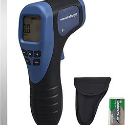 Handheld Digital Laser Tachometer - Non-Contact RPM Meter, Measures 2.5-99,999 RPM, High Precision with LCD Display, Reflective Tape Included, Ideal for Motor Speed and Industrial Use-8