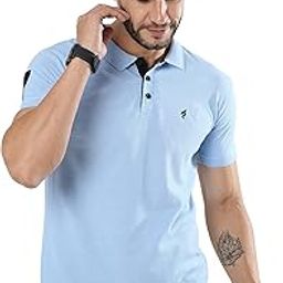 Mens Half Sleeve Cotton Solid Branded Polo T-Shirt for Mens || Men Tshirts || Tshirt for Men Stylish-image-12