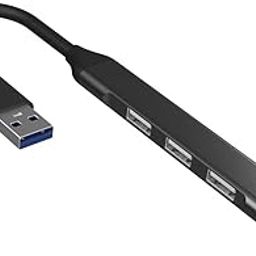 JGD PRODUCTS USB Hub (4-in-1), Multiport Adapter with 1 x USB 3.0 & 3 x USB 2.0 ports, up to 5 Gbps High Speed Data Transfer for Laptop/PC (Multicolor)-picture-11