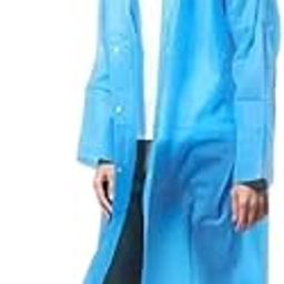 EVA Material Raincoat and Phone Pouch Combo | Free Size Full Sleeves Rainwear with Drawstring, Snap Button Closure for Outdoor Hiking, Camping, Trave| Reusable Poncho for Men and Women-image-11