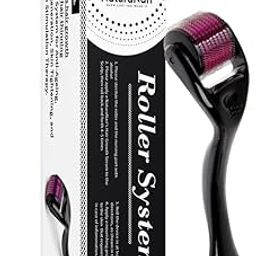 NaturaNari 0.5mm Roller System for Hair Growth and Beard Care | 540 Microneedles for Beard Growth | Acne Scars, Hair Thinning & Skin Rejuvenation – Unisex Microneedling Tool | Safe & Effective To Use-picture-26