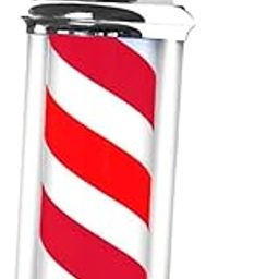 Barber Pole Light Rainproof Barber Shop Rotating Light For Business Activity Red White 38Cm-image-43