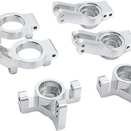 Upgrade Metal Parts for Wl Toys 12401 12402 03 04 1/12 Rc Car Silver-31