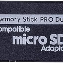 PSP Memory Stick Adapter, Micro SD to Memory Stick PRO Duo MagicGate Card for Sony PlayStation Portable, Camera, Handycam-18
