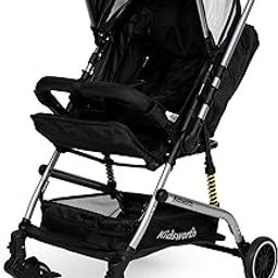 MEDITIVE Look Mama Smart Baby Stroller/Pram,Compact Folding,Fully Reclining,Sun Canopy-Suitable From Birth To Approx. 4 Years,Grey Colour-16