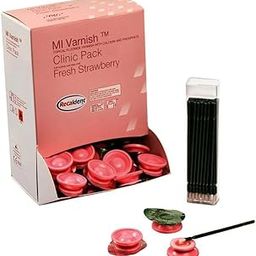 MI Varnish for tooth (GC) Single Dose 0.4ml,Strawberry Flavour-13
