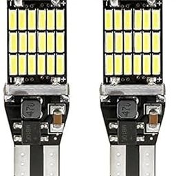 CLOUDSALE ; Your Store. Your Place T15 LED Bulb Super Bright 45 SMD 10w 1000lm 6000K Canbus Error Free Bulbs Fit For Auto Backup Reverse Lights - Pack of 2 (White)-picture-16
