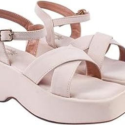 Smart Casual Sandals for Women & Girls|Cushioned Footbed|Lightweight |Everyday |Outdoor Use-image-46