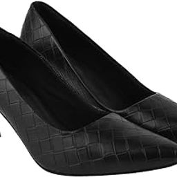 Quilted Design Pumps for Women & Girls-image-16