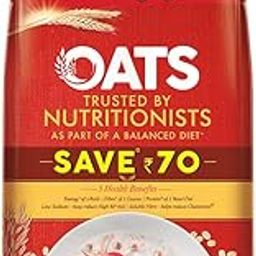 Kellogg's Oats, Rolled Oats, Nut,High in Protein and Fibre, Low in Sodium, 1.5Kg Pack-10