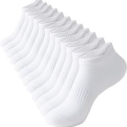 Womens Ankle Socks Athletic Running Low Cut Socks With Tab 6 Pairs-image-70