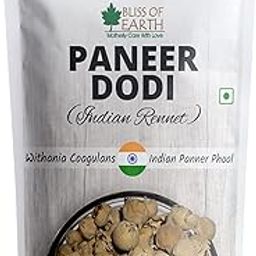 Bliss of Earth Paneer Doda (Indian Rennet) Paneer Phool for Diabetes, Withania Coagulans Ayurveda Herb Good for Health 200GM-31