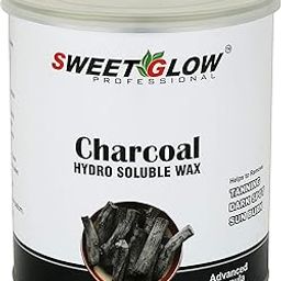 SWEETGLOW Professional Charcoal Hydro Soluble Crystal Clear Non Sticky Wax (800 Grams) | Arms, Legs, Chest, Back, and Full Body | Men & Women | Tan Removal | Oily to Normal Skin-6