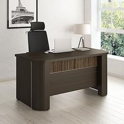 SPACEWOOD Office Table |Prestige Desking | 3 Year Warranty | Computer Table, Desk, Work Table for Home Office, Wooden Study Table|1500(W) X750(D) X750(H)| Engineered Wood | Fumed Oak-picture-12