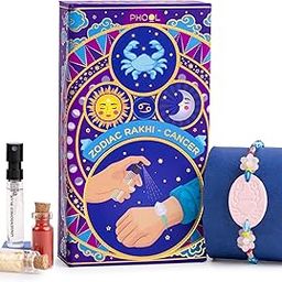 Phool Zodiac Rakhi - Libra Includes Roli Chawal-image-14